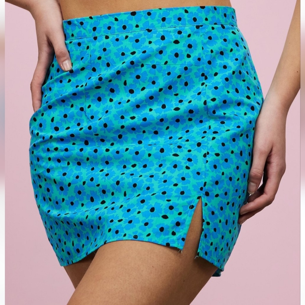 Topshop Floral Skirt Size 12